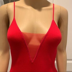 Free people stretchy tank top xsmall